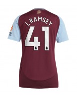 Aston Villa Jacob Ramsey #41 Hjemmedrakt Dame 2024-25 Korte ermer